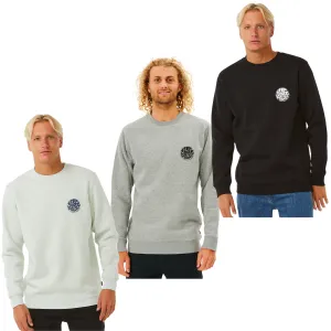Rip Curl Mens Wetsuit Icon Crew Neck Sweatshirt