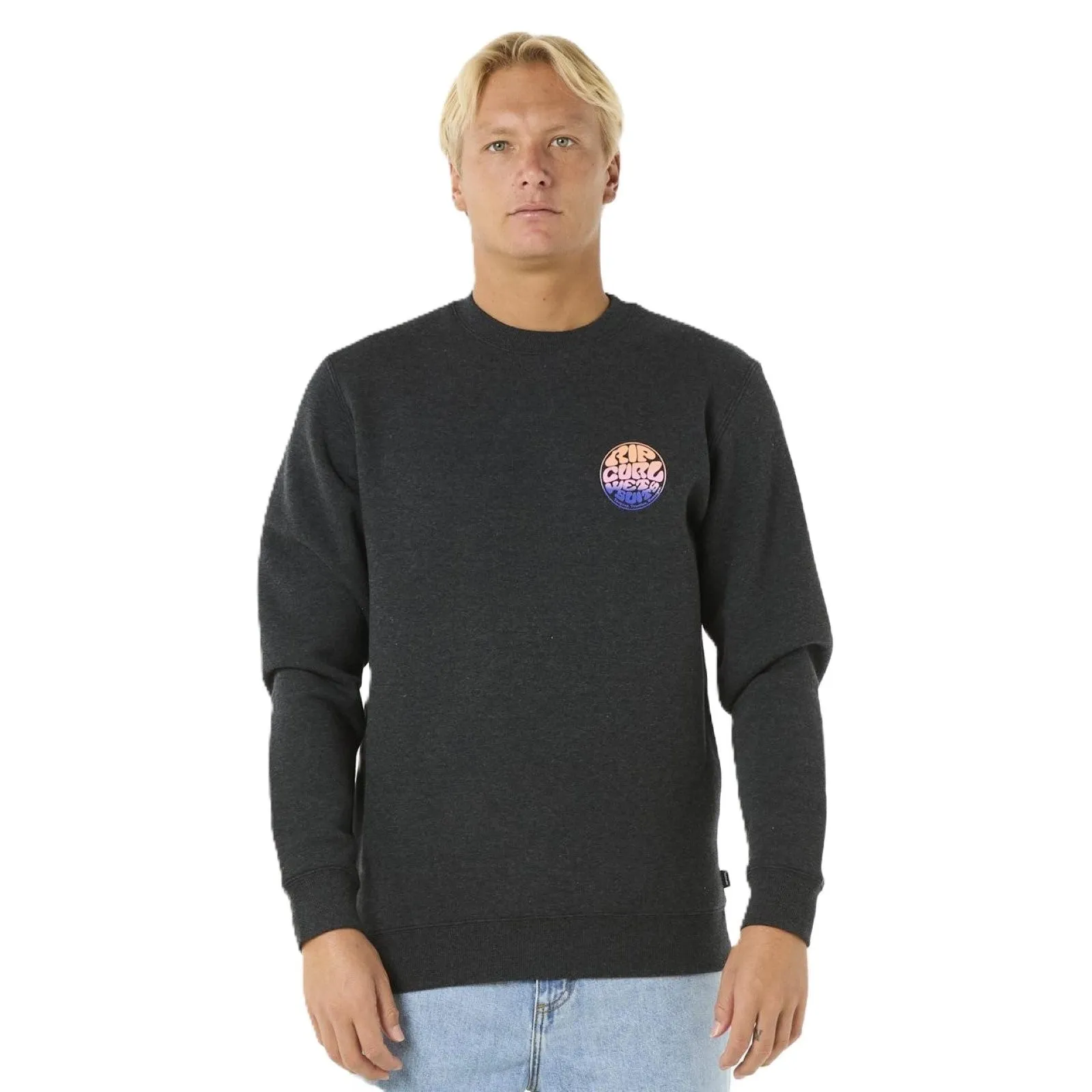 Rip Curl Mens Wetsuit Icon Crew Neck Sweatshirt