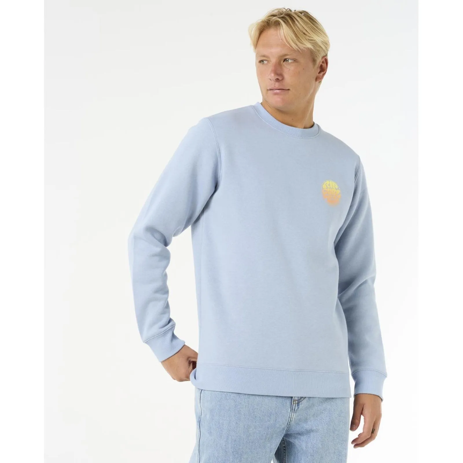 Rip Curl Mens Wetsuit Icon Crew Neck Sweatshirt