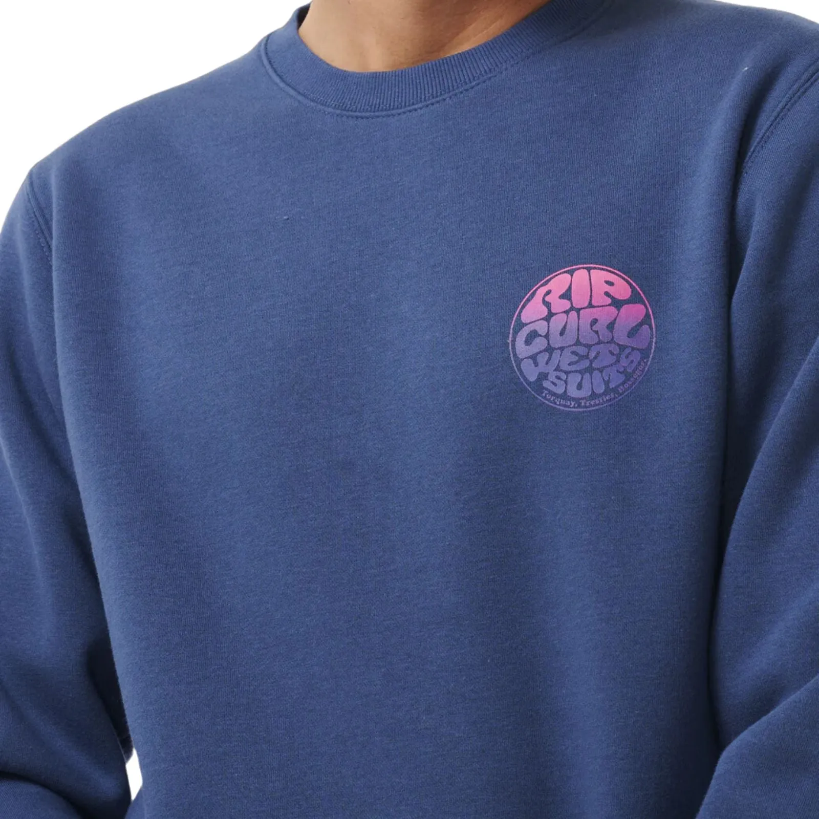 Rip Curl Mens Wetsuit Icon Crew Neck Sweatshirt