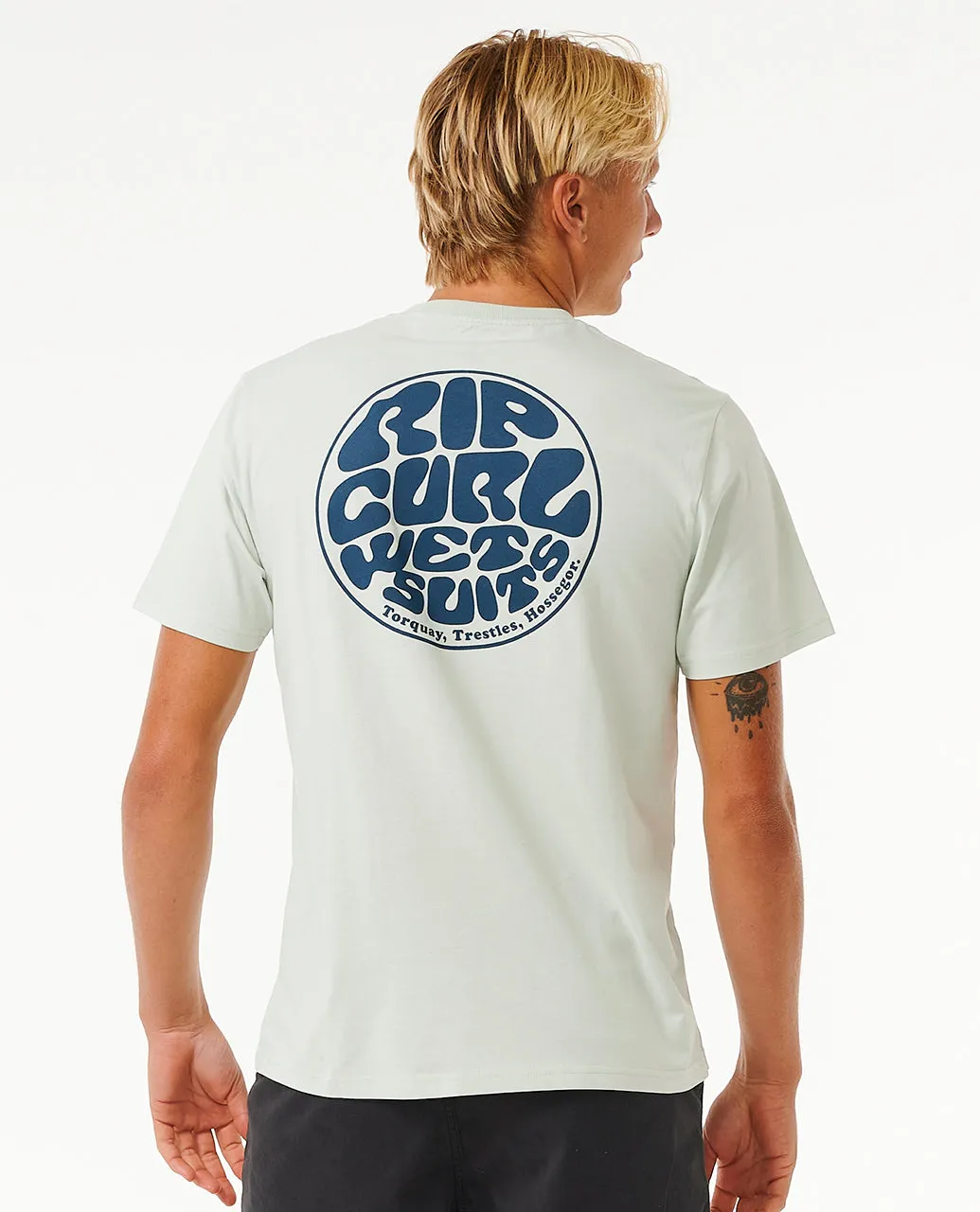 Rip Curl Mens Wetsuit Icon Short Sleeve T-Shirt