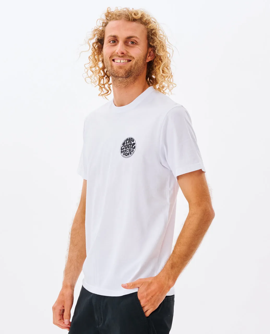 Rip Curl Mens Wetsuit Icon Short Sleeve T-Shirt