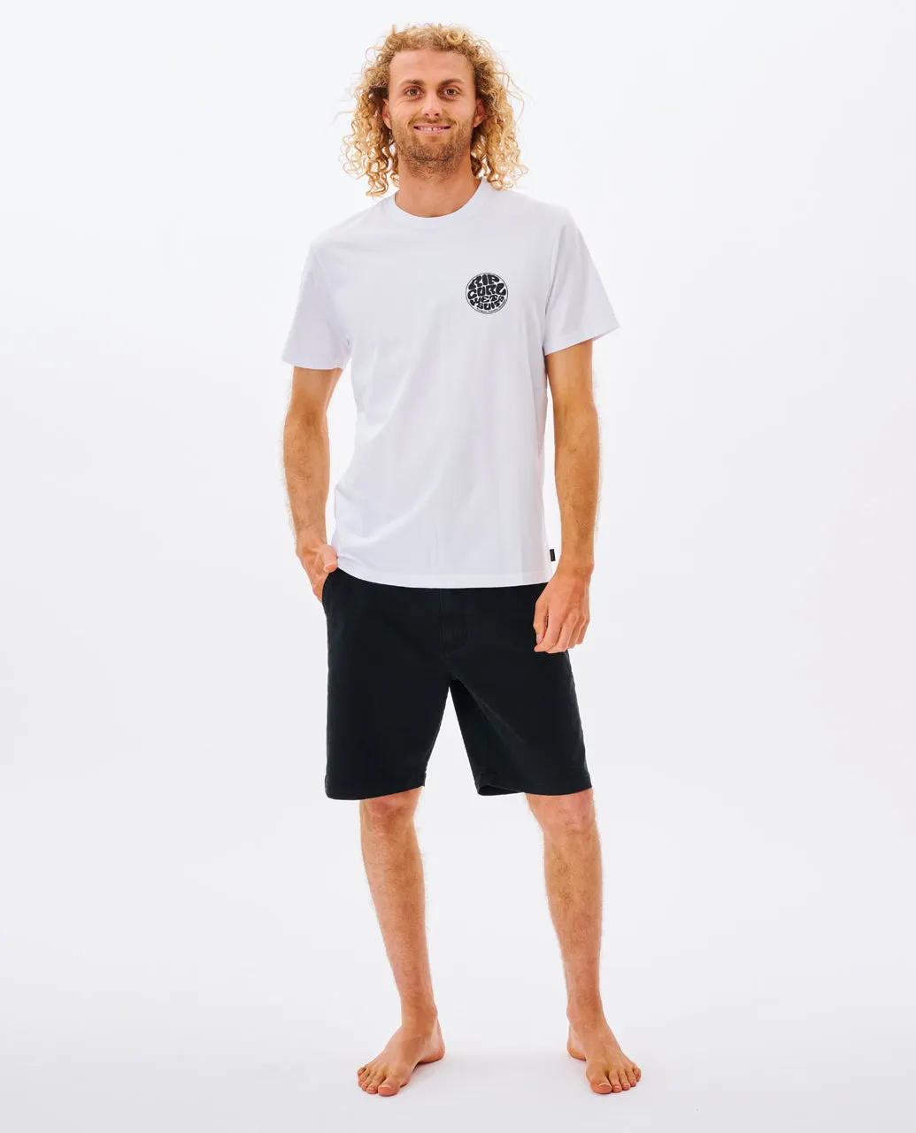 Rip Curl Mens Wetsuit Icon Short Sleeve T-Shirt
