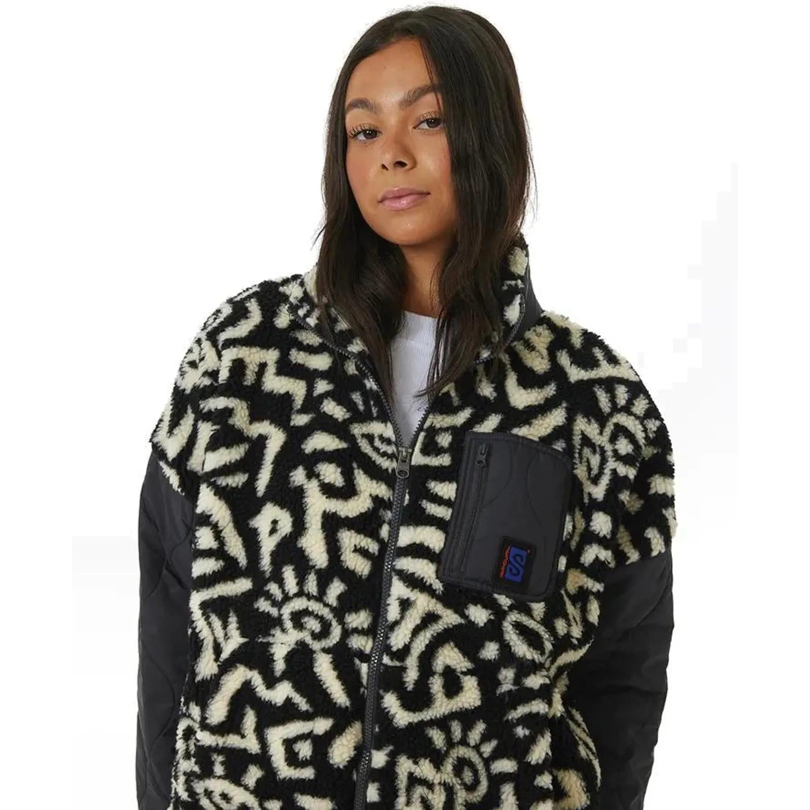 Rip Curl Womens Anti-Series Zip Through Fleece