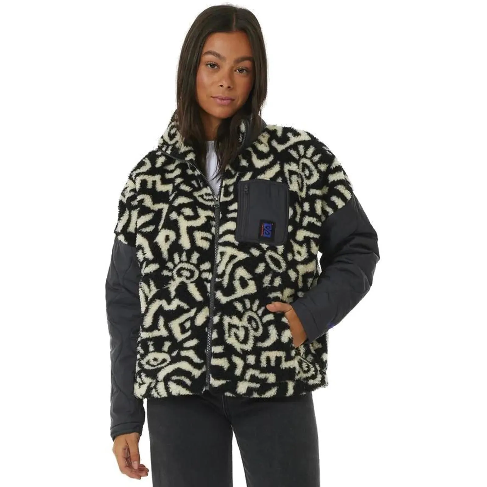 Rip Curl Womens Anti-Series Zip Through Fleece