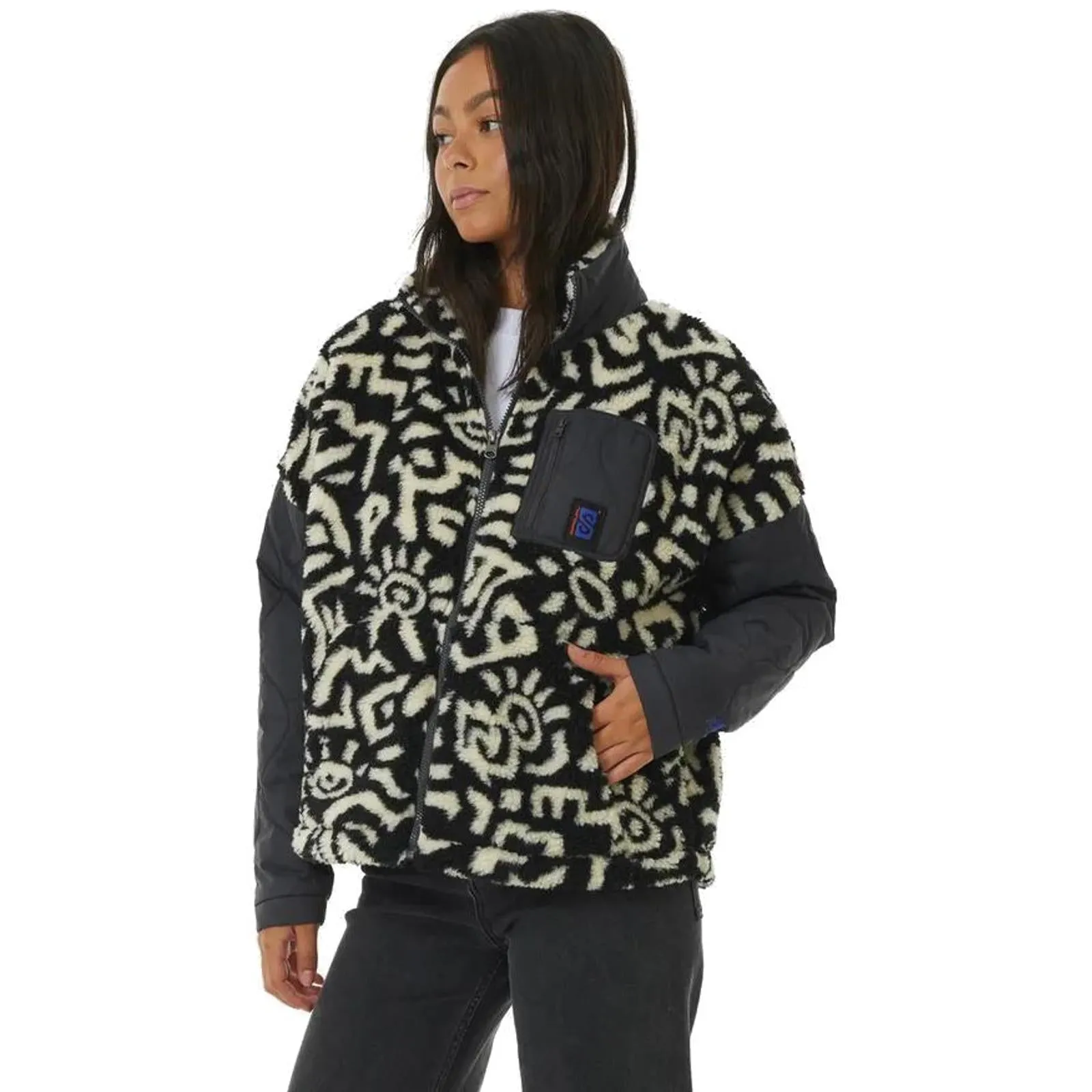 Rip Curl Womens Anti-Series Zip Through Fleece