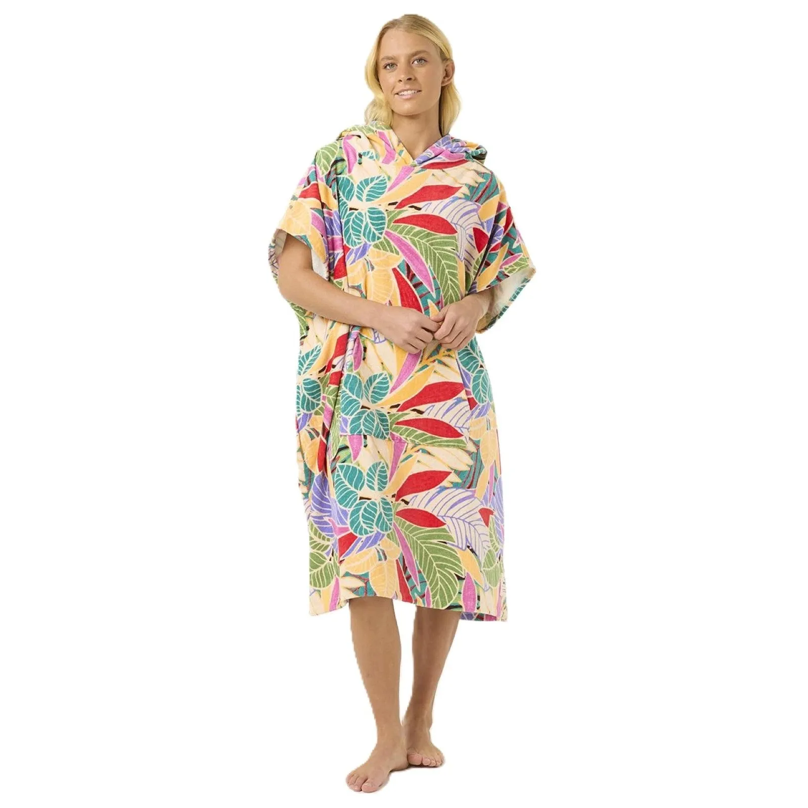 Rip Curl Womens Mixed Hooded Towel Poncho