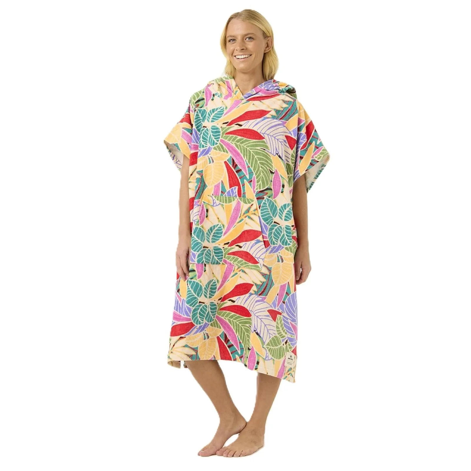 Rip Curl Womens Mixed Hooded Towel Poncho