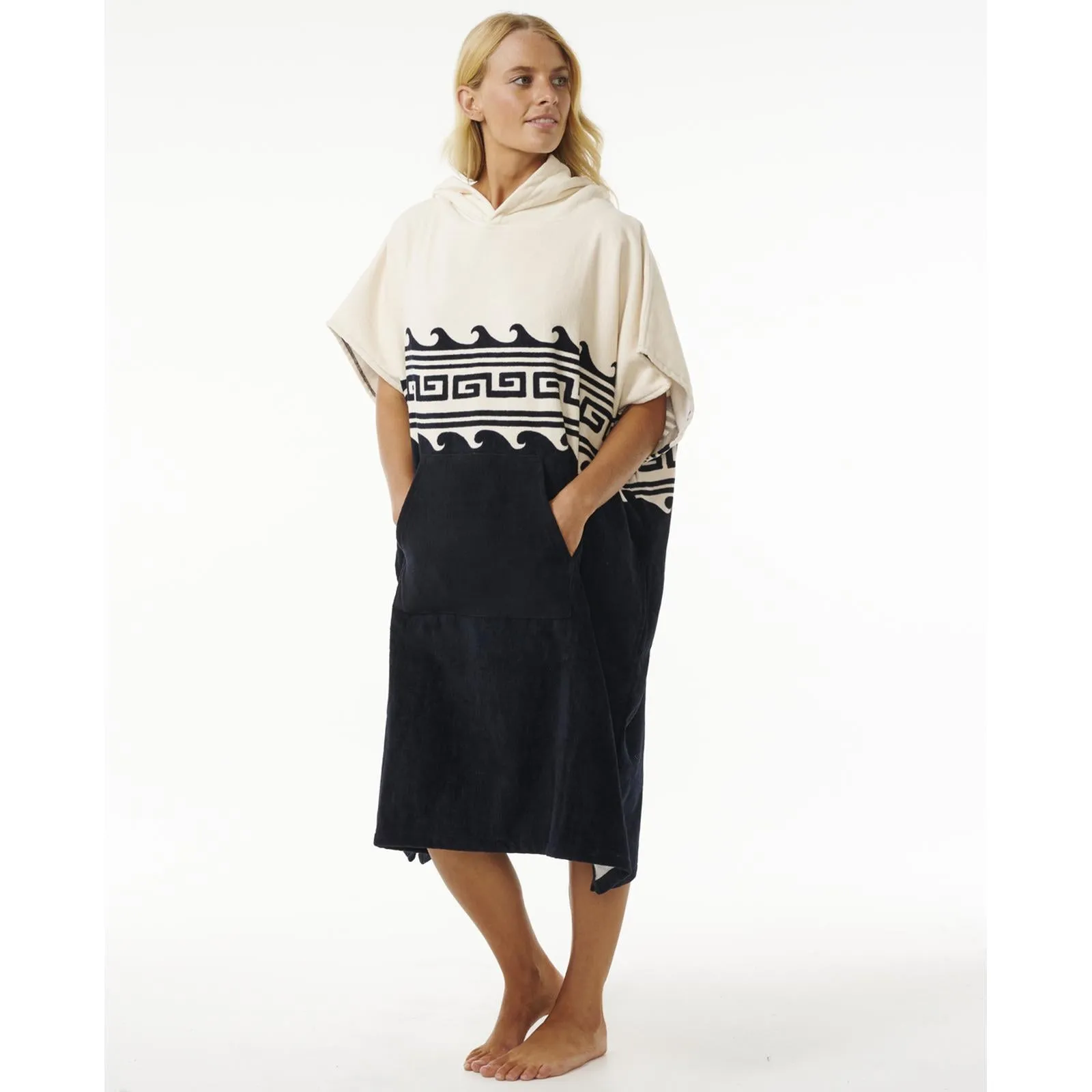 Rip Curl Womens Mixed Hooded Towel Poncho