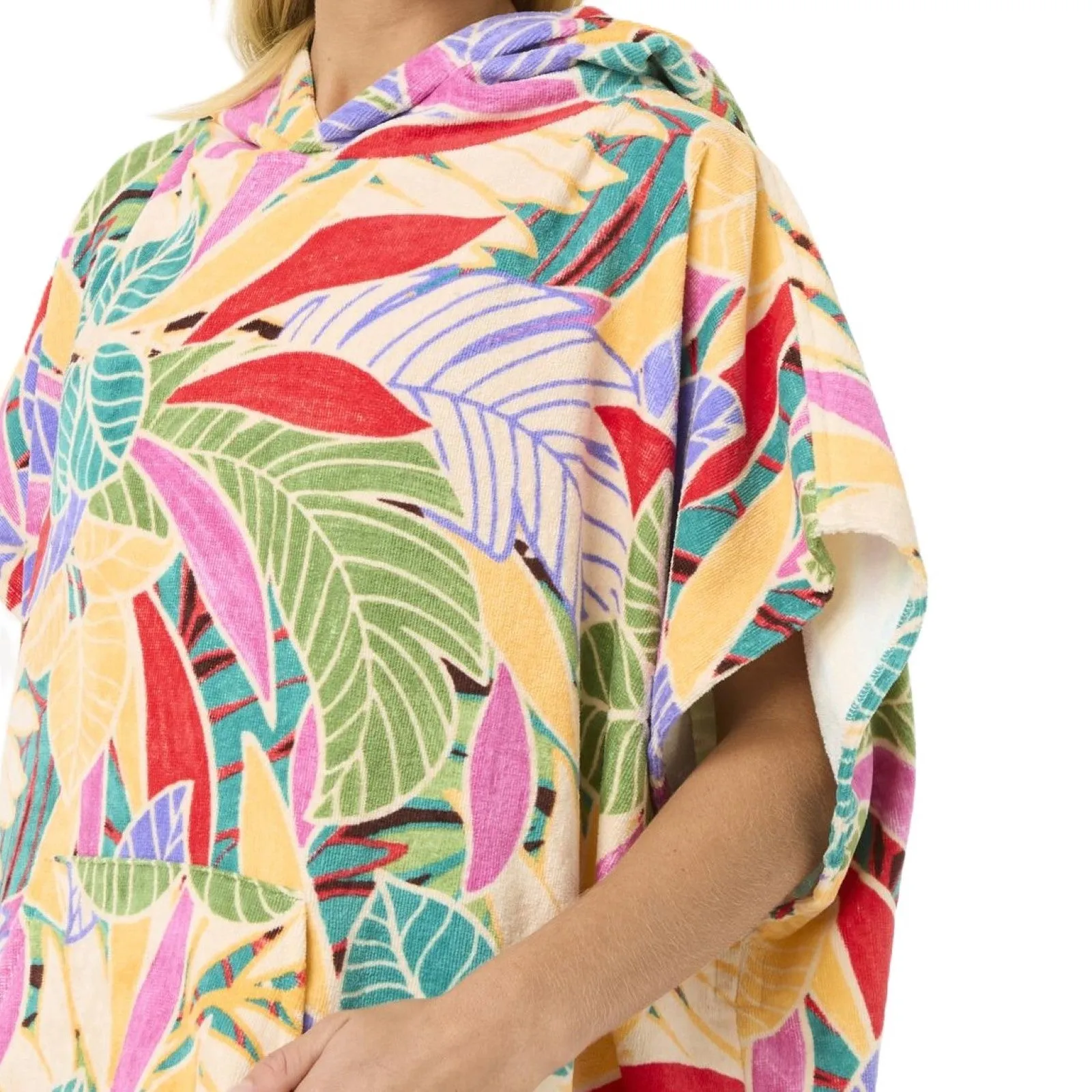Rip Curl Womens Mixed Hooded Towel Poncho