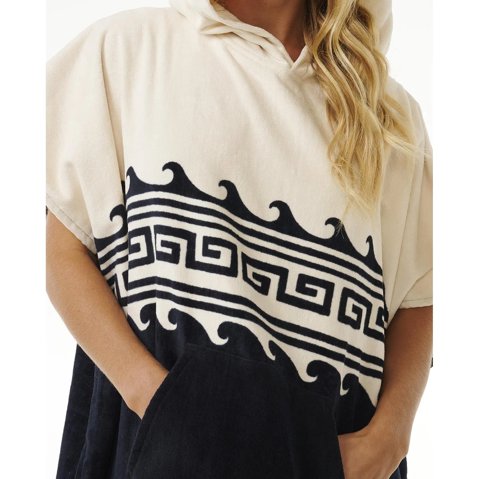 Rip Curl Womens Mixed Hooded Towel Poncho