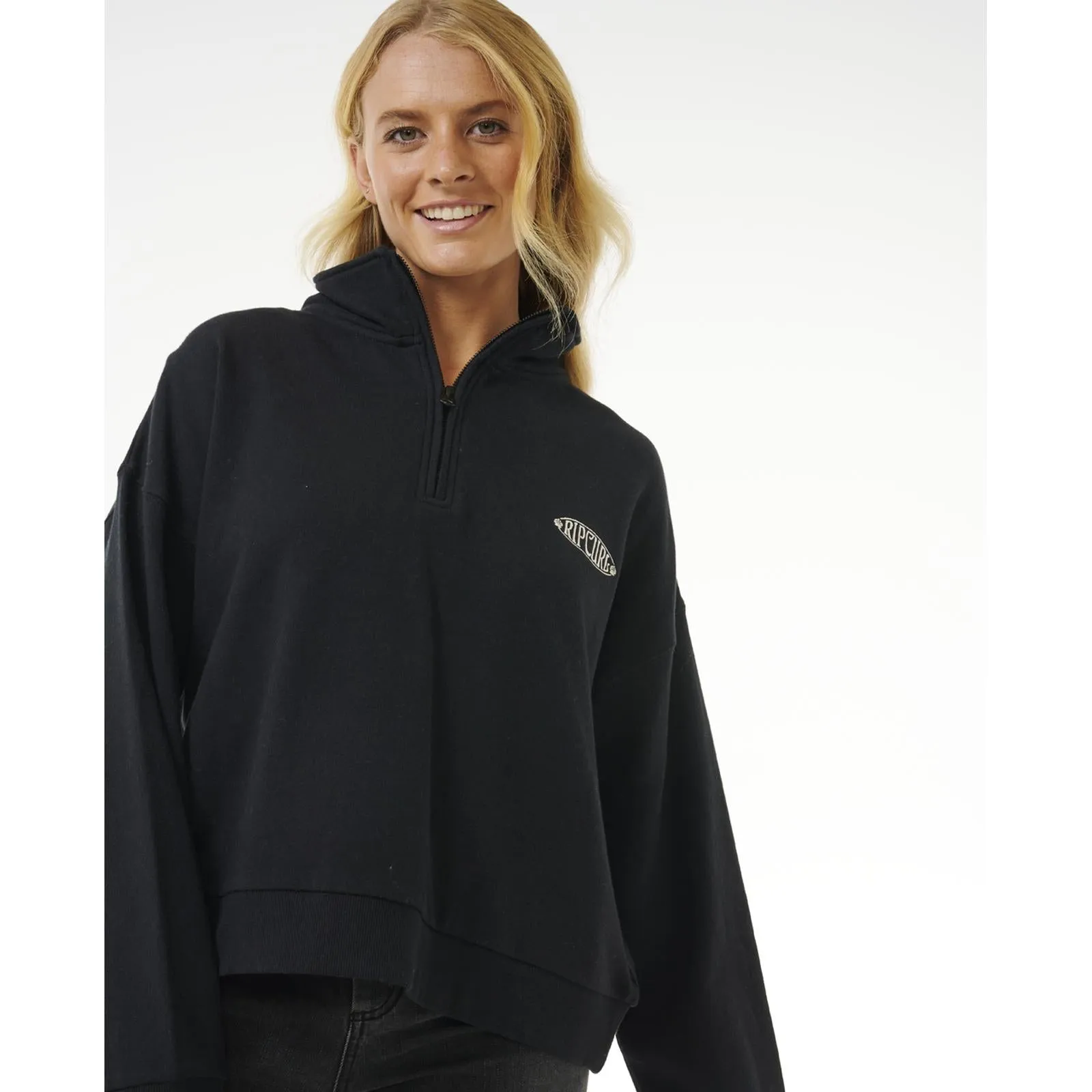 Rip Curl Womens Soleil Half Zip 1/4 Zip Fleece