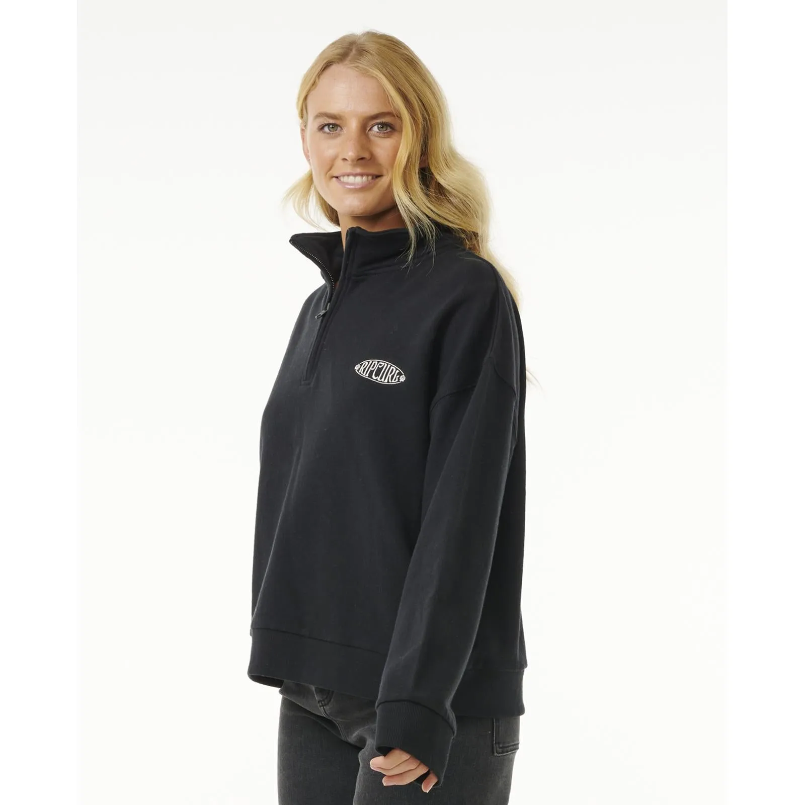 Rip Curl Womens Soleil Half Zip 1/4 Zip Fleece