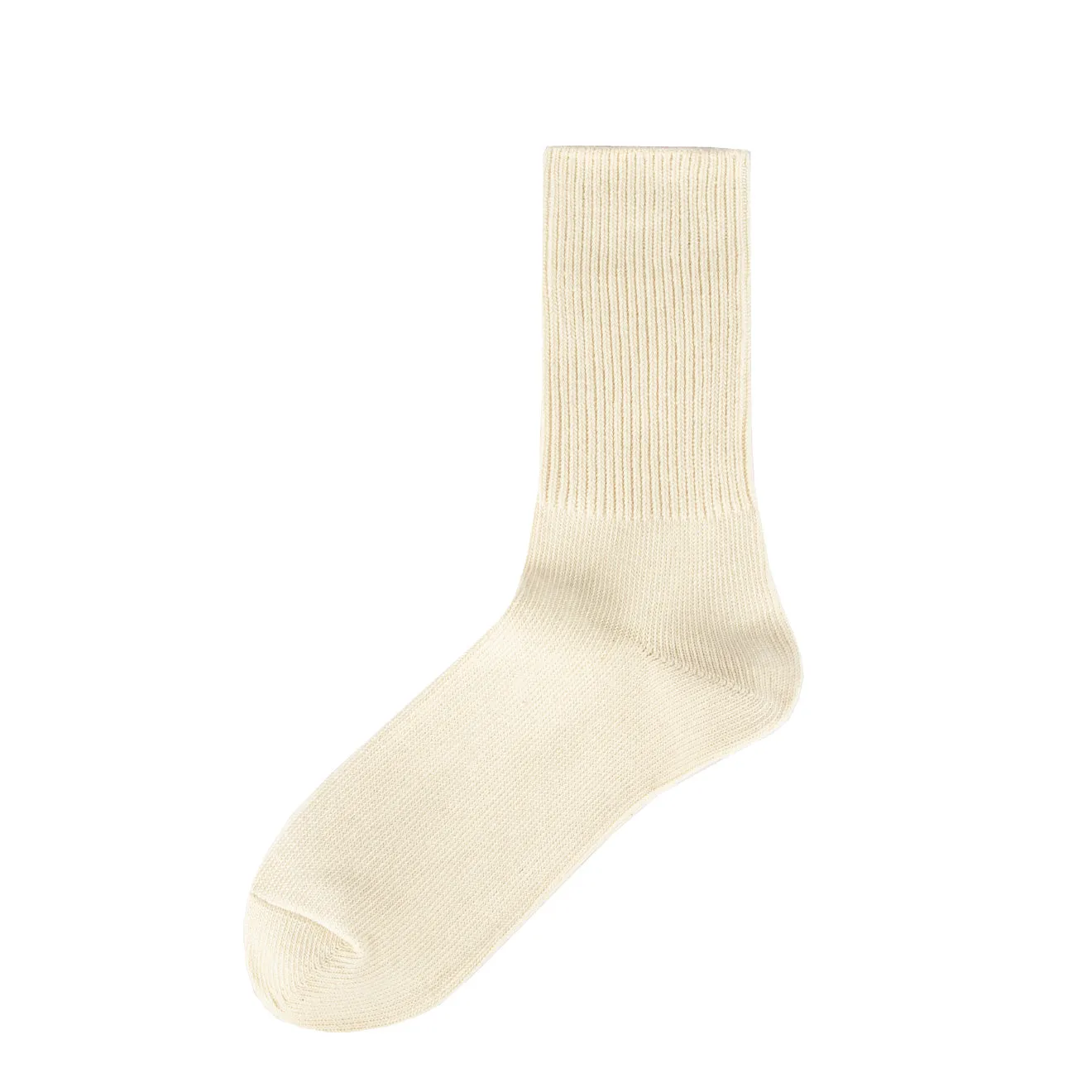 Rototo Organic Daily 3 Pack Ribbed Ecru / Gray