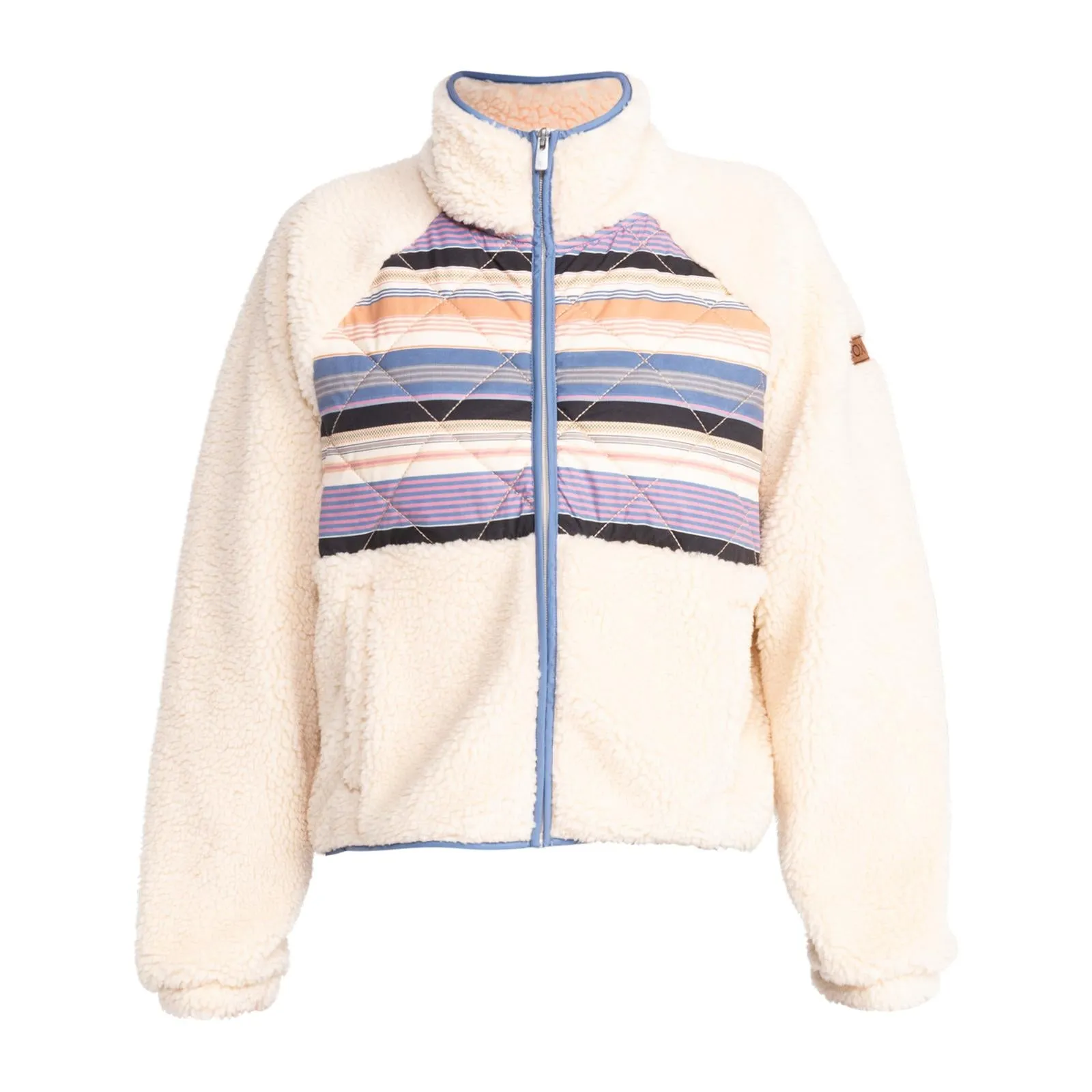 Roxy Womens Clear Sky Full Zip Polar Fleece