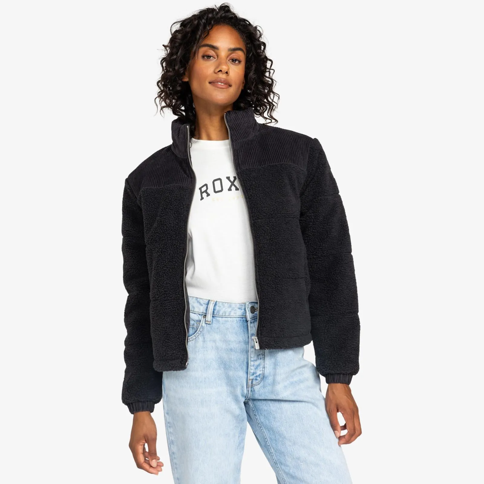 Roxy Womens Fall For You Full Zip Fleece