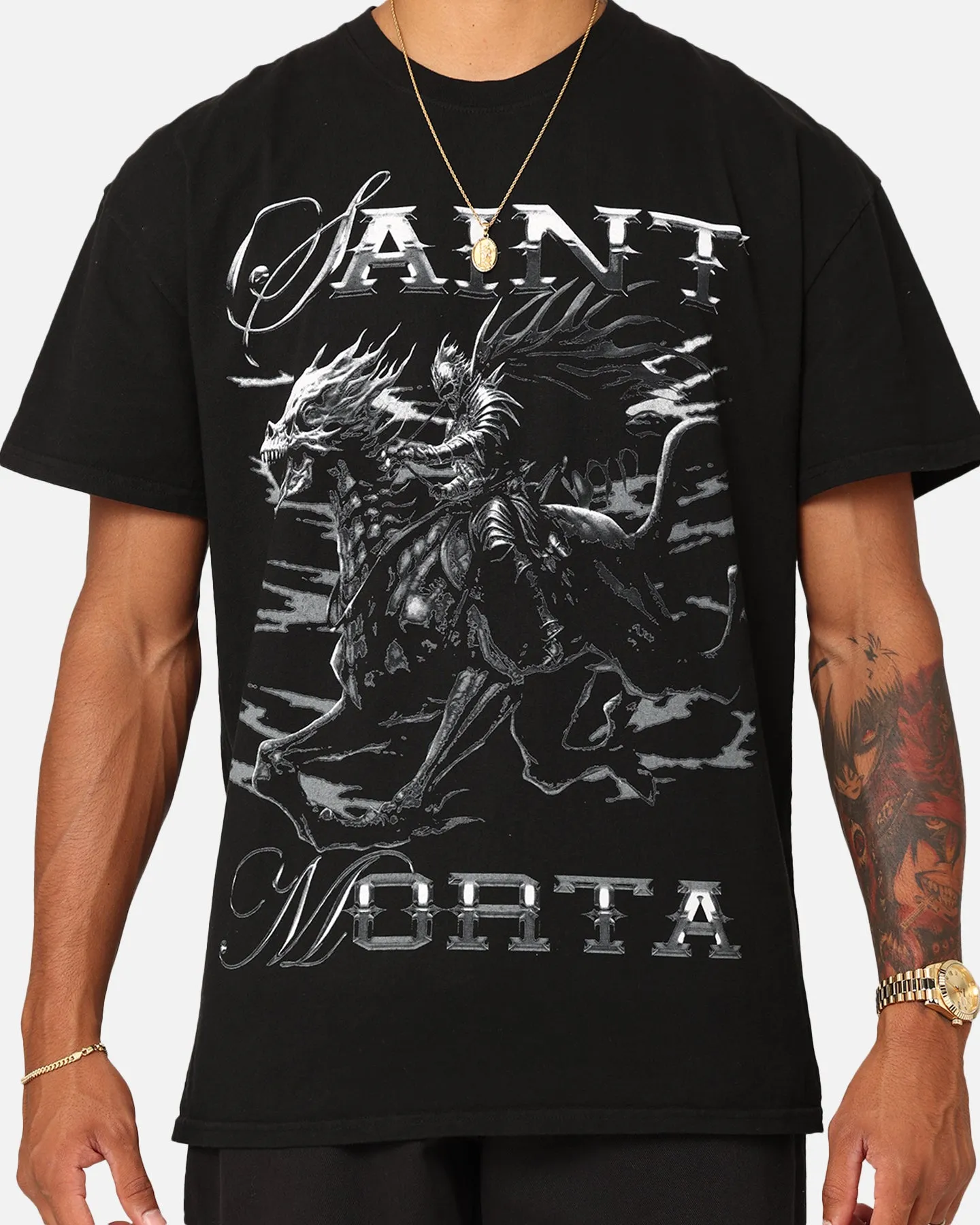 Saint Morta Apocalypse T-Shirt Black