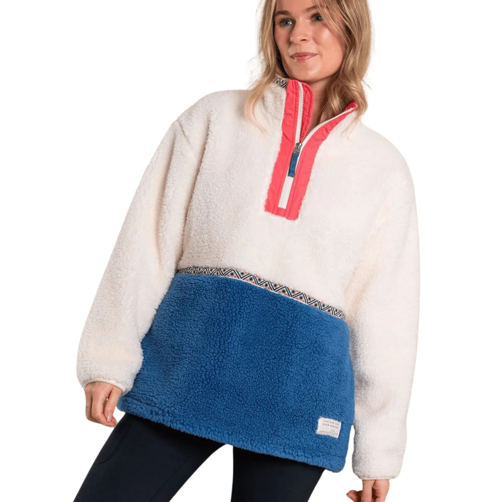 Saltrock Womens Battams Half Zip Fleece