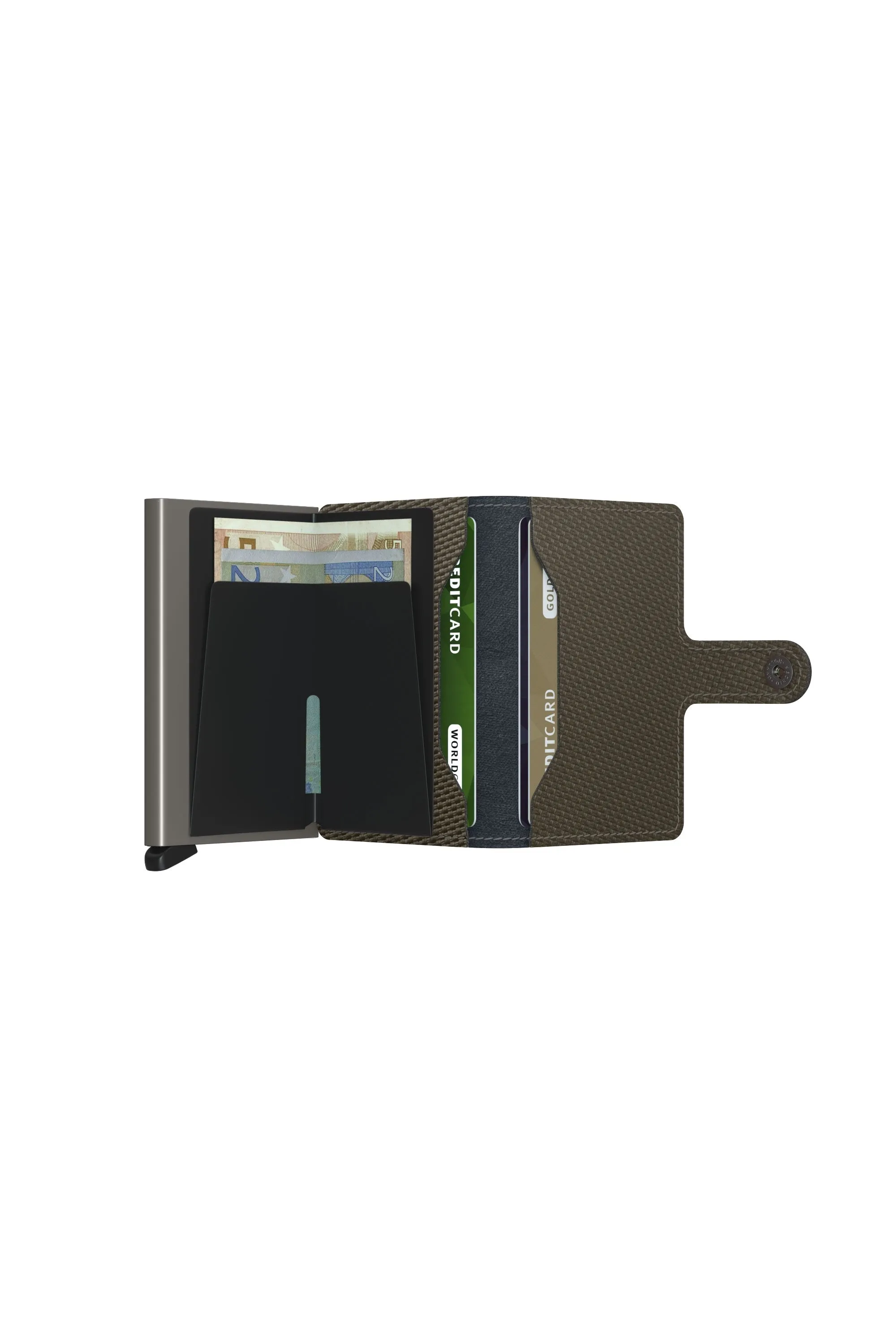 Secrid Mini Wallet Carbon Khaki