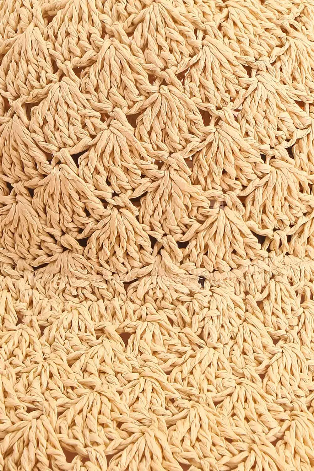 Simrit | Beige Woven Paper Bucket Hat