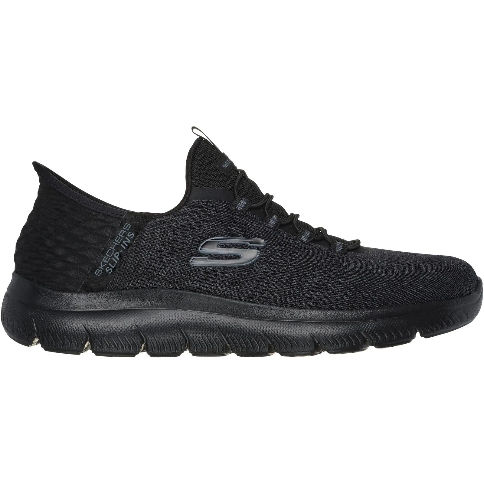 Skechers Mens Summits Key Pace Slip-ins Memory Foam Trainers