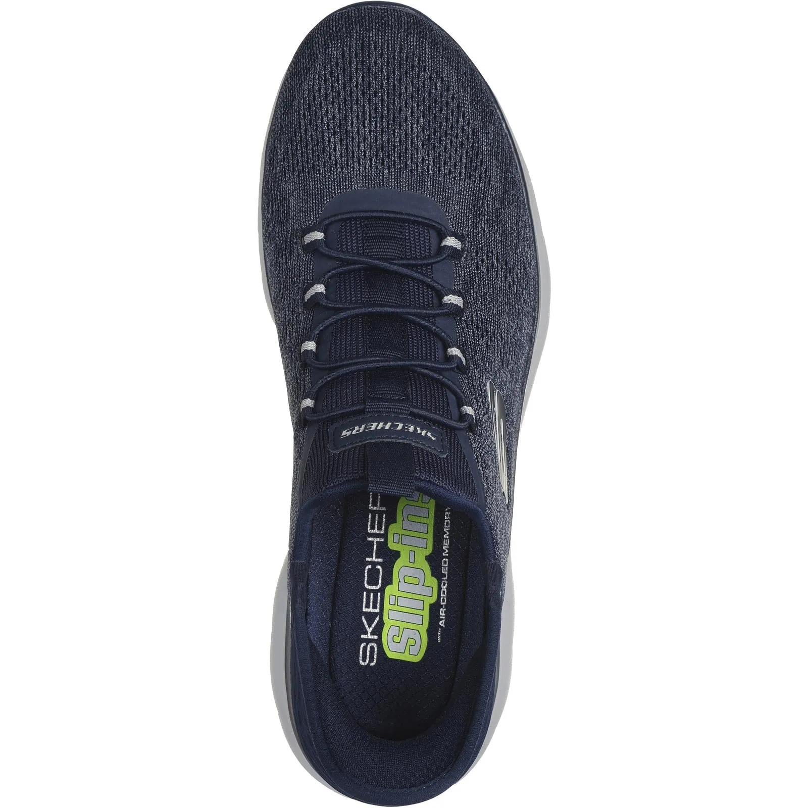 Skechers Mens Summits Key Pace Slip-ins Memory Foam Trainers