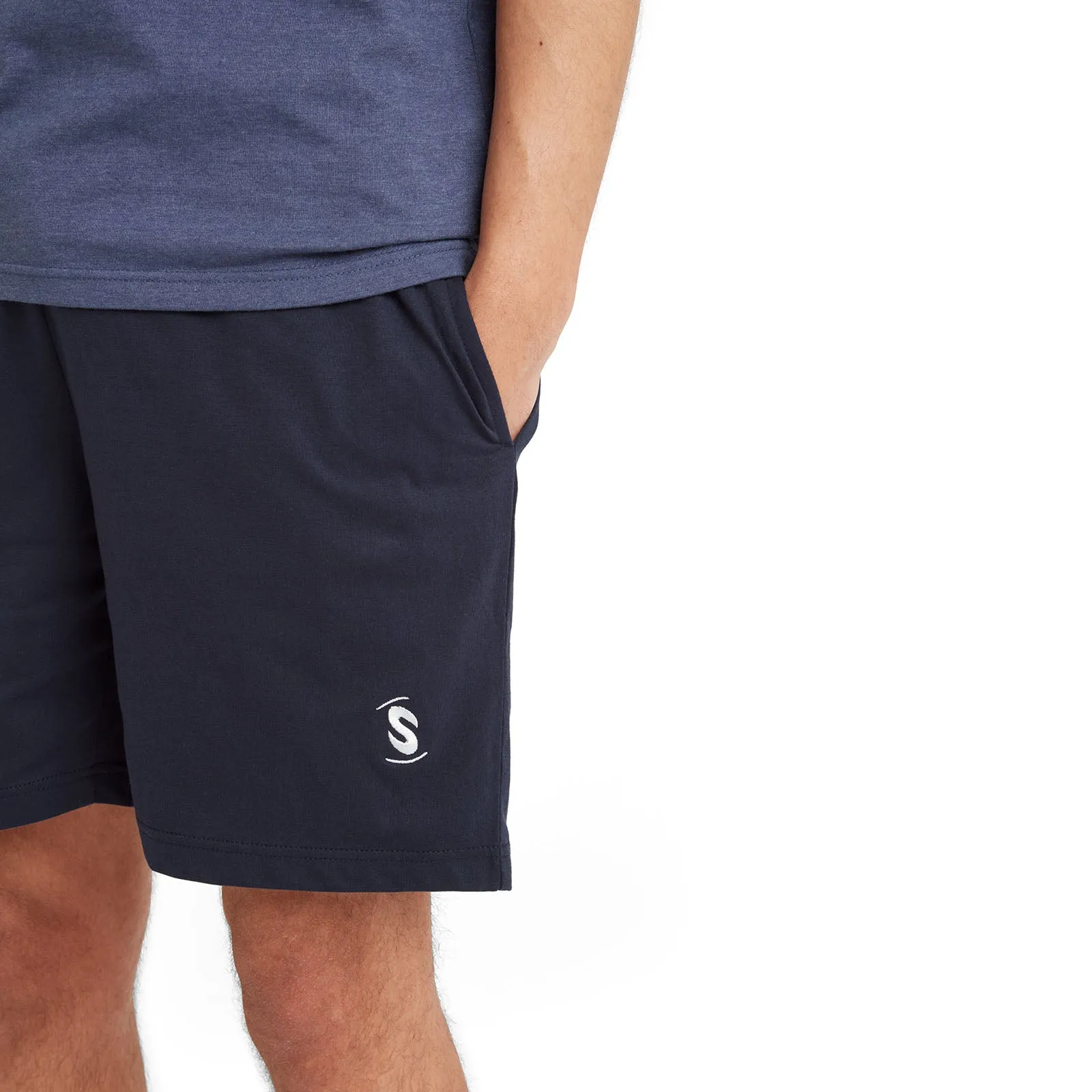 Snuggaroo Mens Raglan Short Sleeve T-Shirt Shorts Pyjama Set