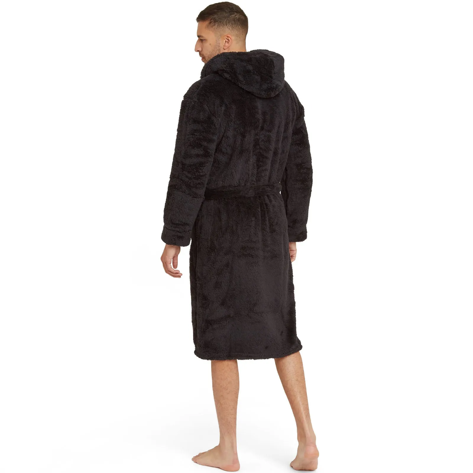 Snuggaroo Mens Soft Fleece Dressing Gown