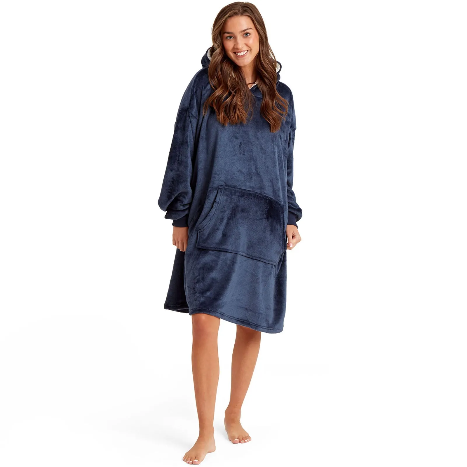 Snuggaroo Sherpa Soft Oversized Hoodie Wearable Blanket