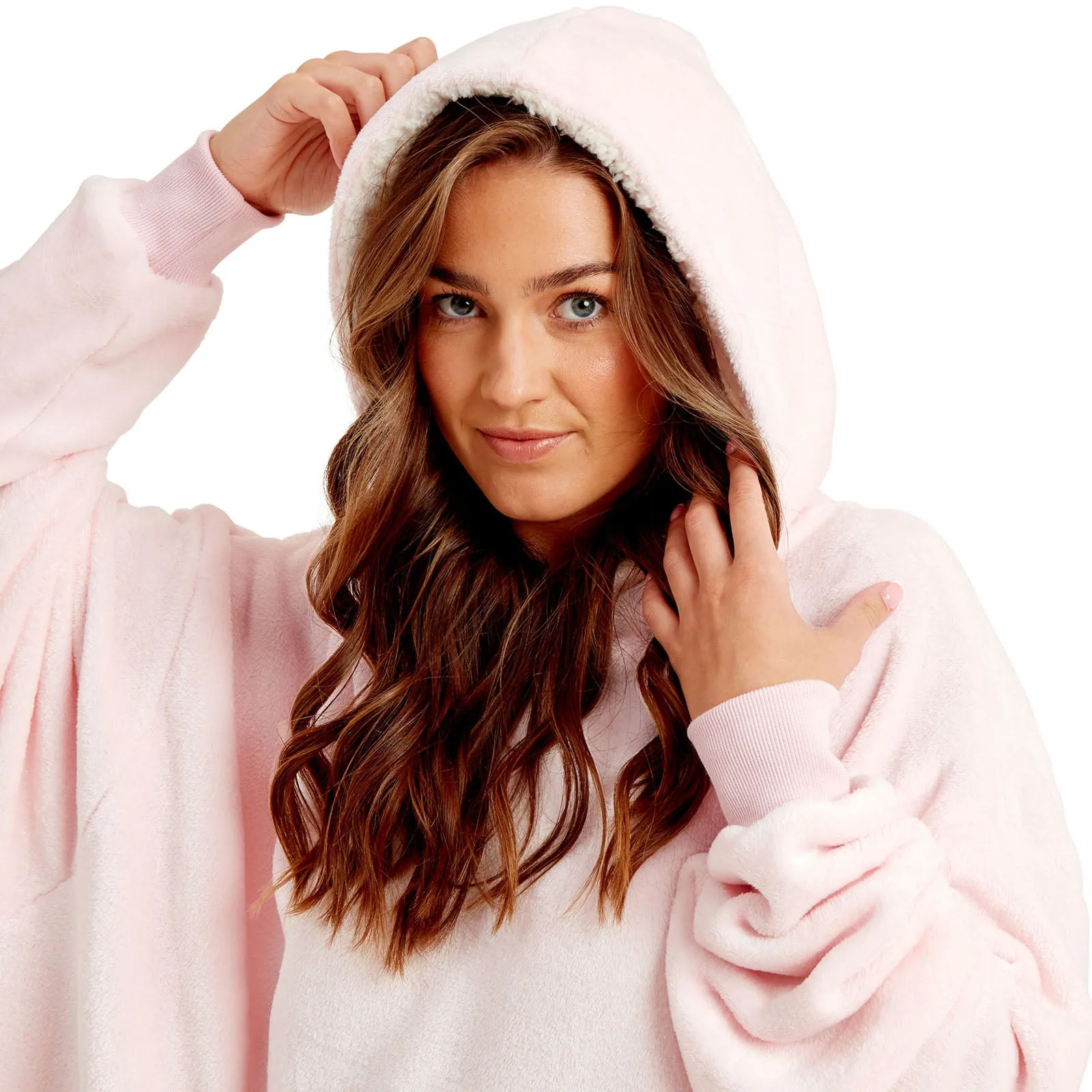 Snuggaroo Sherpa Soft Oversized Hoodie Wearable Blanket