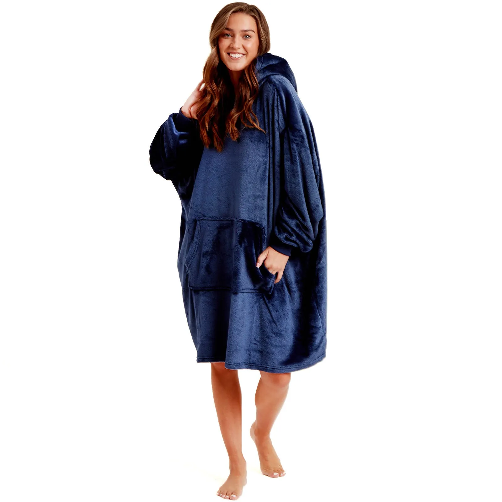 Snuggaroo Sherpa Soft Oversized Hoodie Wearable Blanket