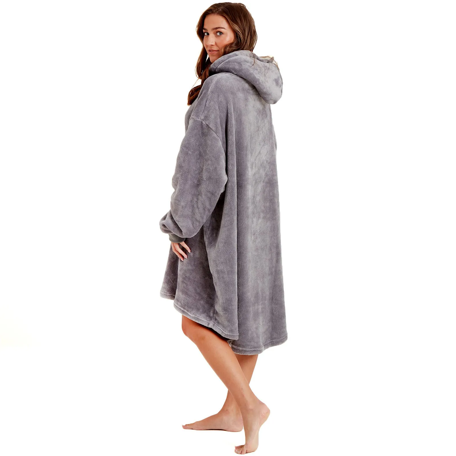 Snuggaroo Sherpa Soft Oversized Hoodie Wearable Blanket