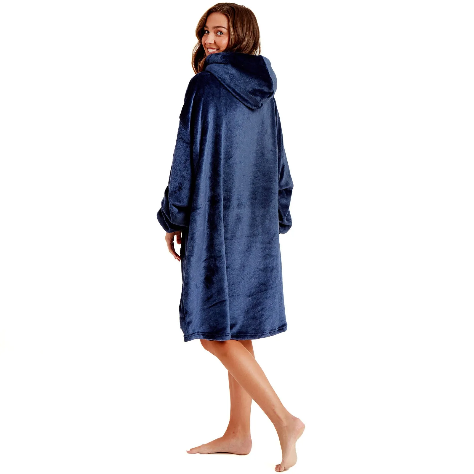 Snuggaroo Sherpa Soft Oversized Hoodie Wearable Blanket