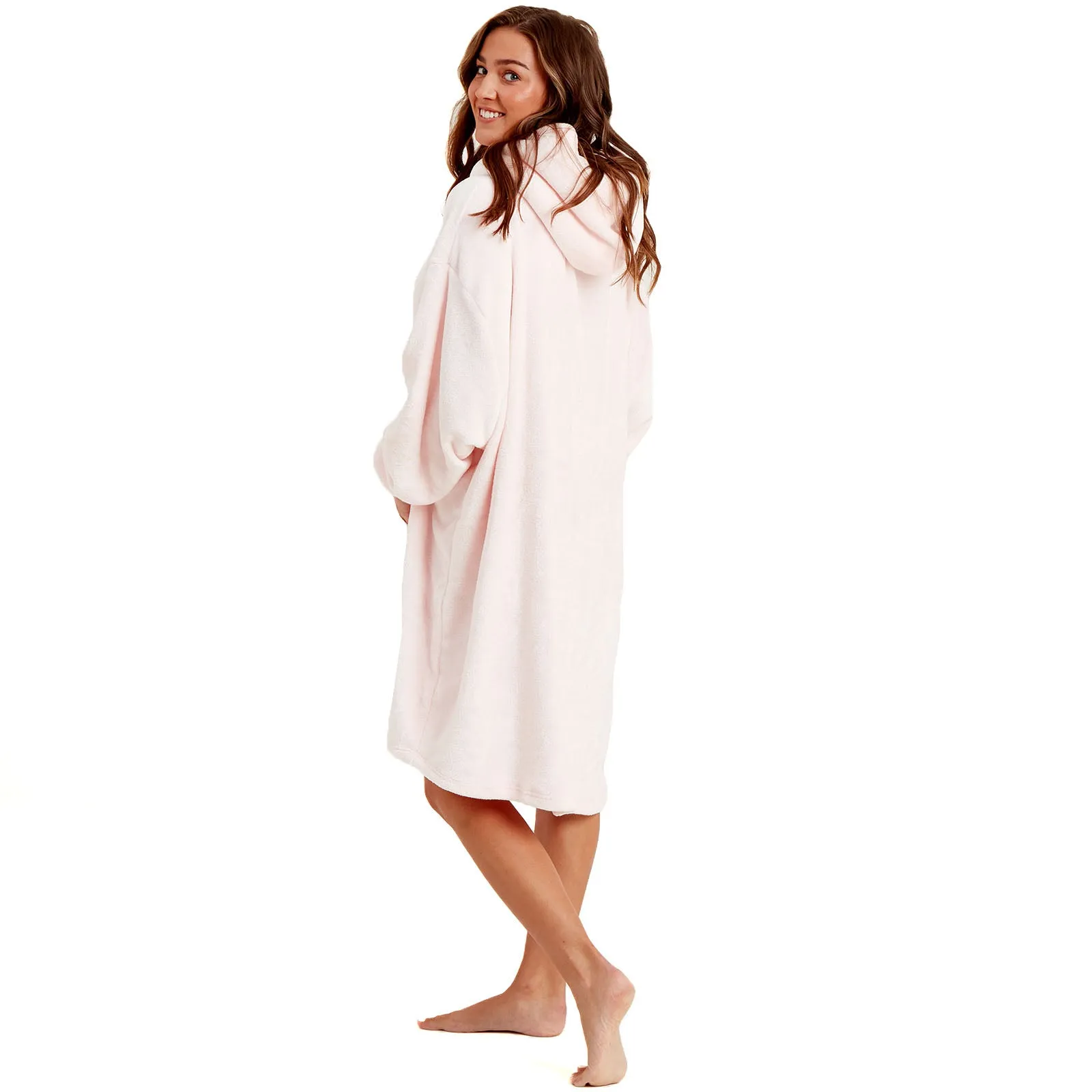 Snuggaroo Sherpa Soft Oversized Hoodie Wearable Blanket