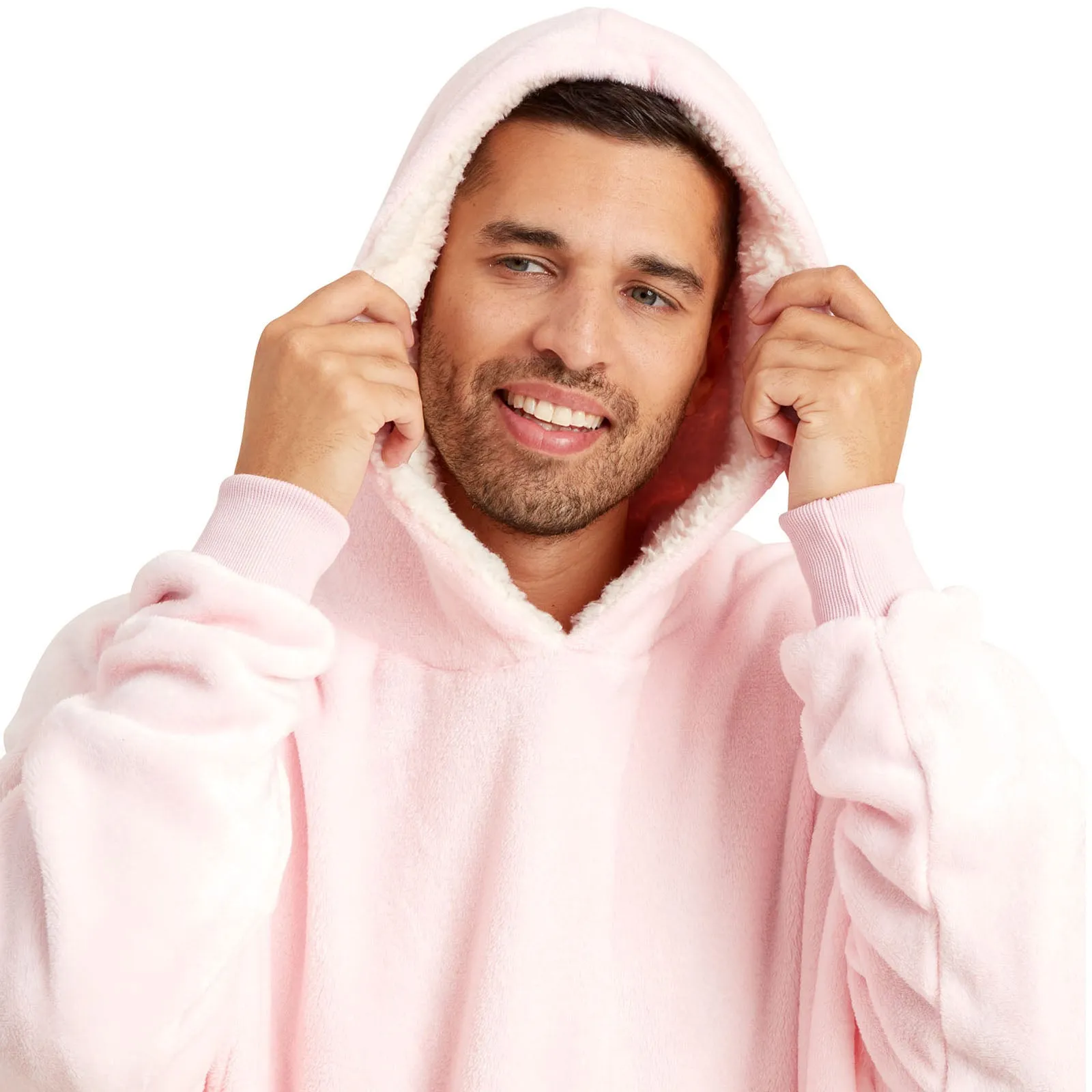 Snuggaroo Sherpa Soft Oversized Hoodie Wearable Blanket