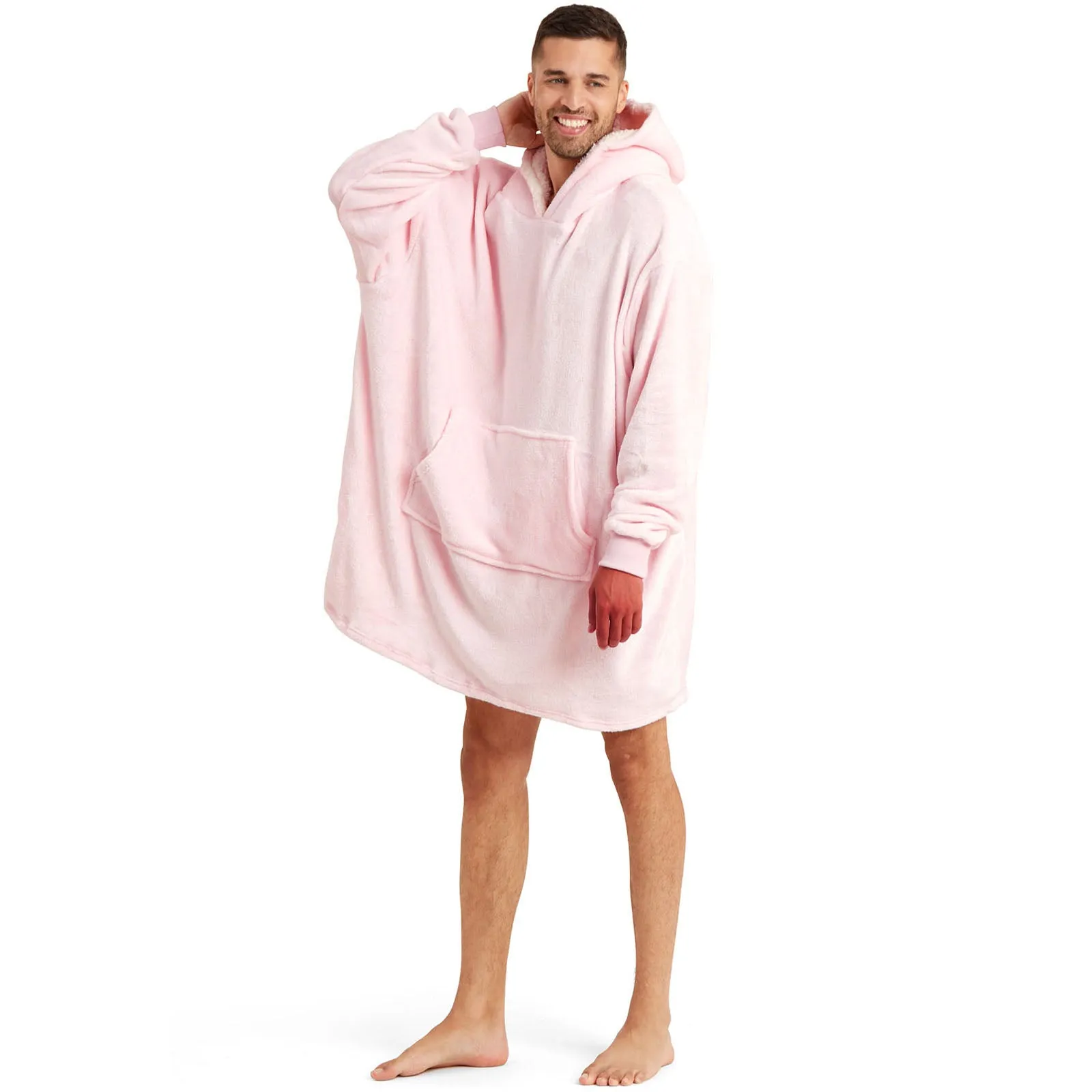 Snuggaroo Sherpa Soft Oversized Hoodie Wearable Blanket