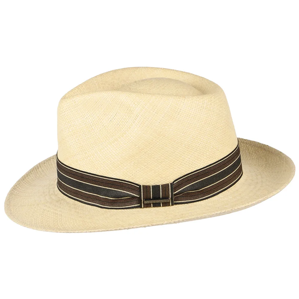 Stetson Hats Brisa Panama Fedora Hat - Natural