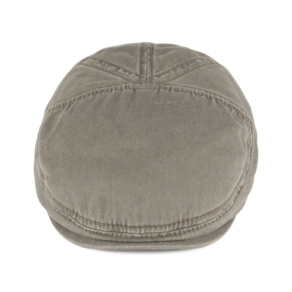 Stetson Hats Paradise Cotton Flat Cap - Olive