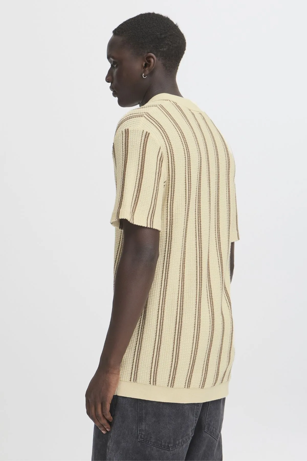 Striped Pullover - Sand