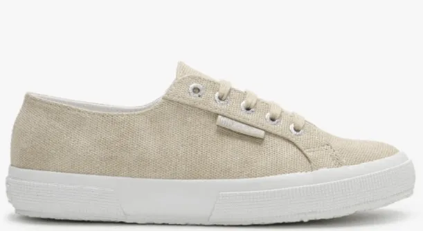 Superga Trainers 2750 Cotu Classic Gold Iridescent Snake