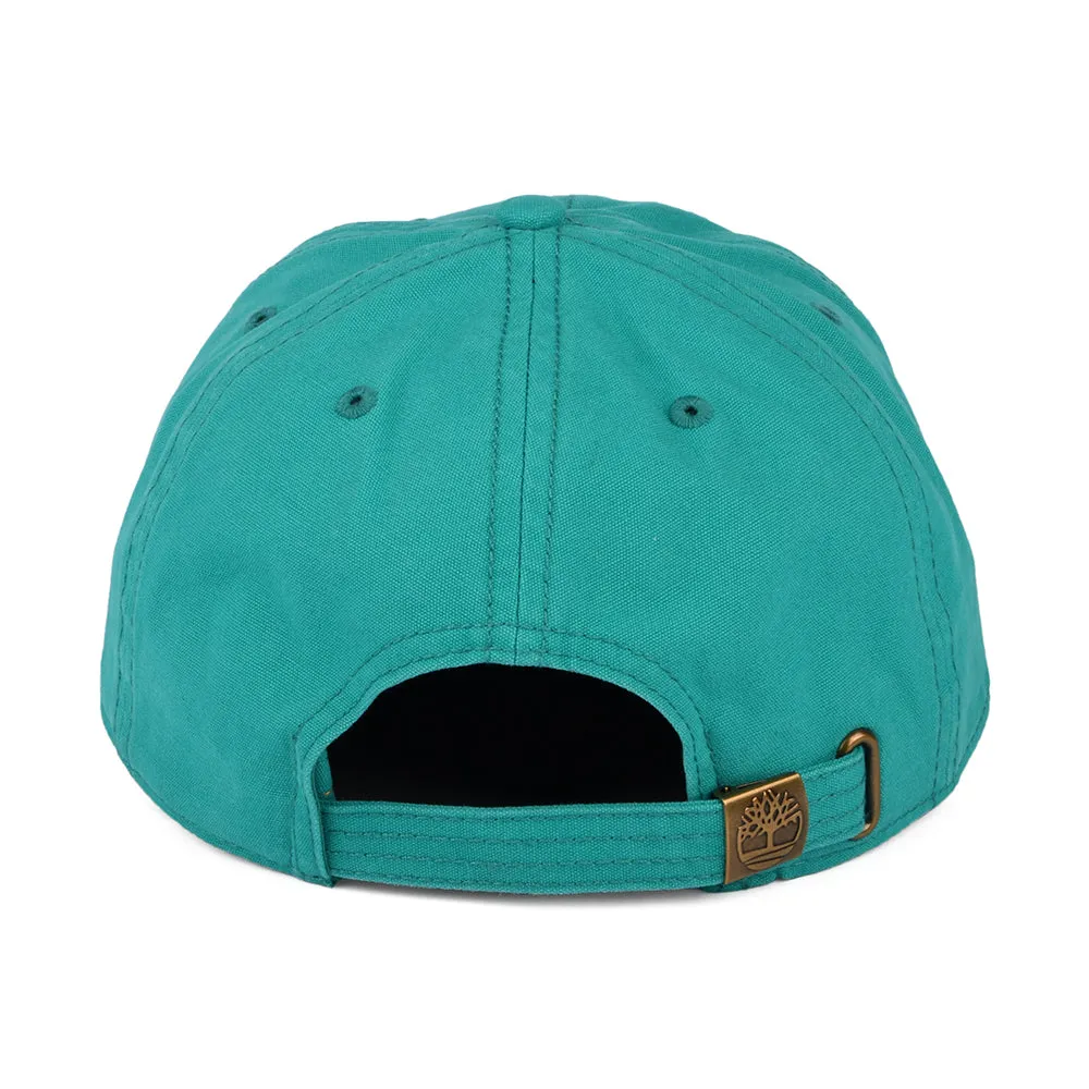 Timberland Hats Cooper Hill Cotton Canvas Baseball Cap - Teal