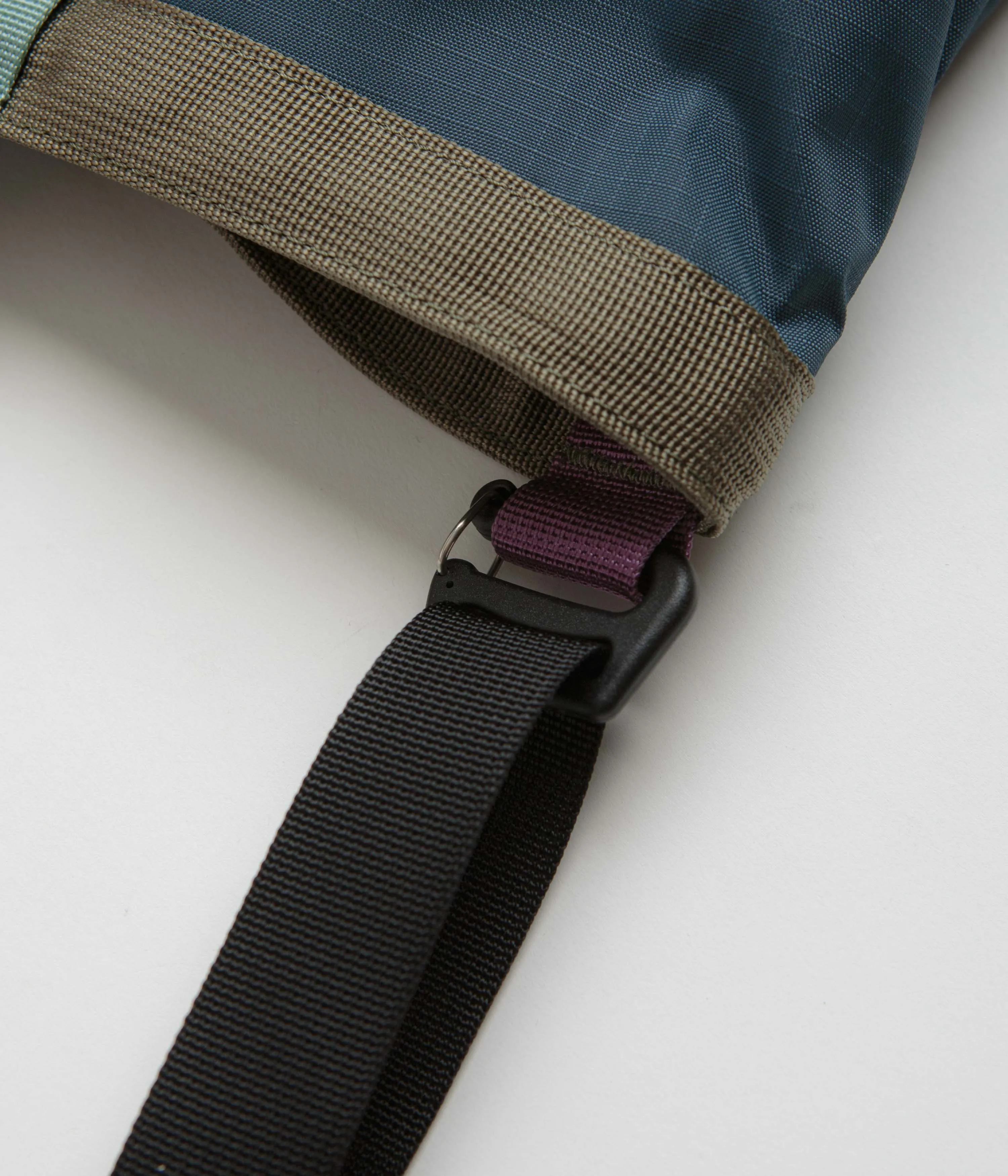 Topo Designs Mountain Utility Tote - Pond Blue / Spice
