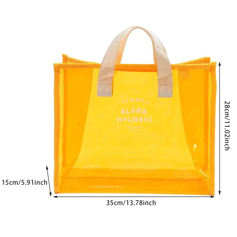 Trendy Summer Medium Jelly ToteBag Anna Kay Co
