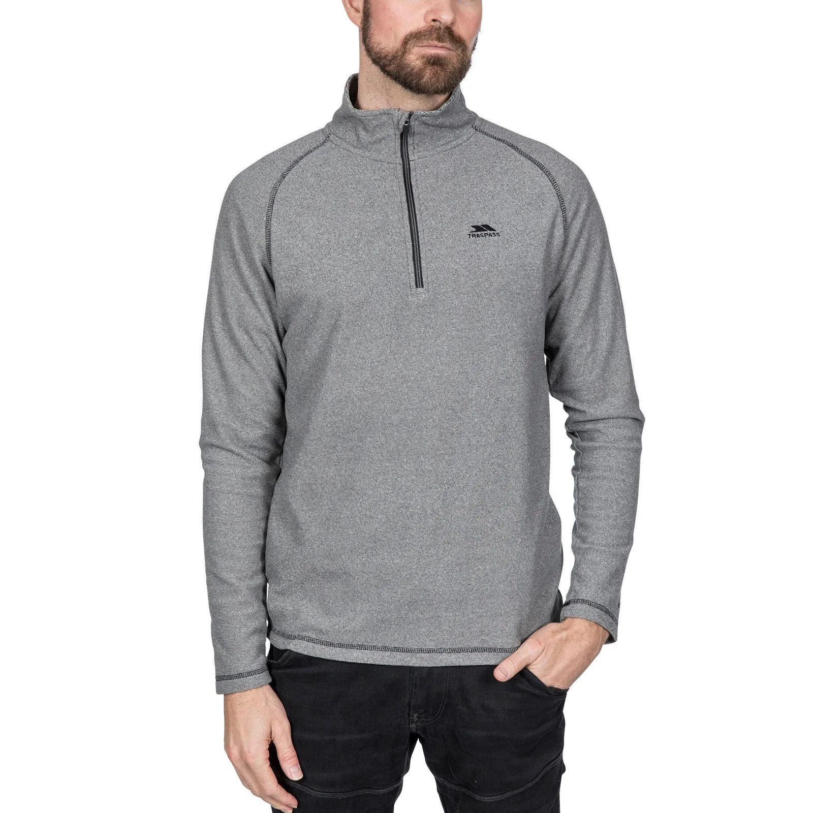 Trespass Keynote 1/2 Zip Pullover Fleece