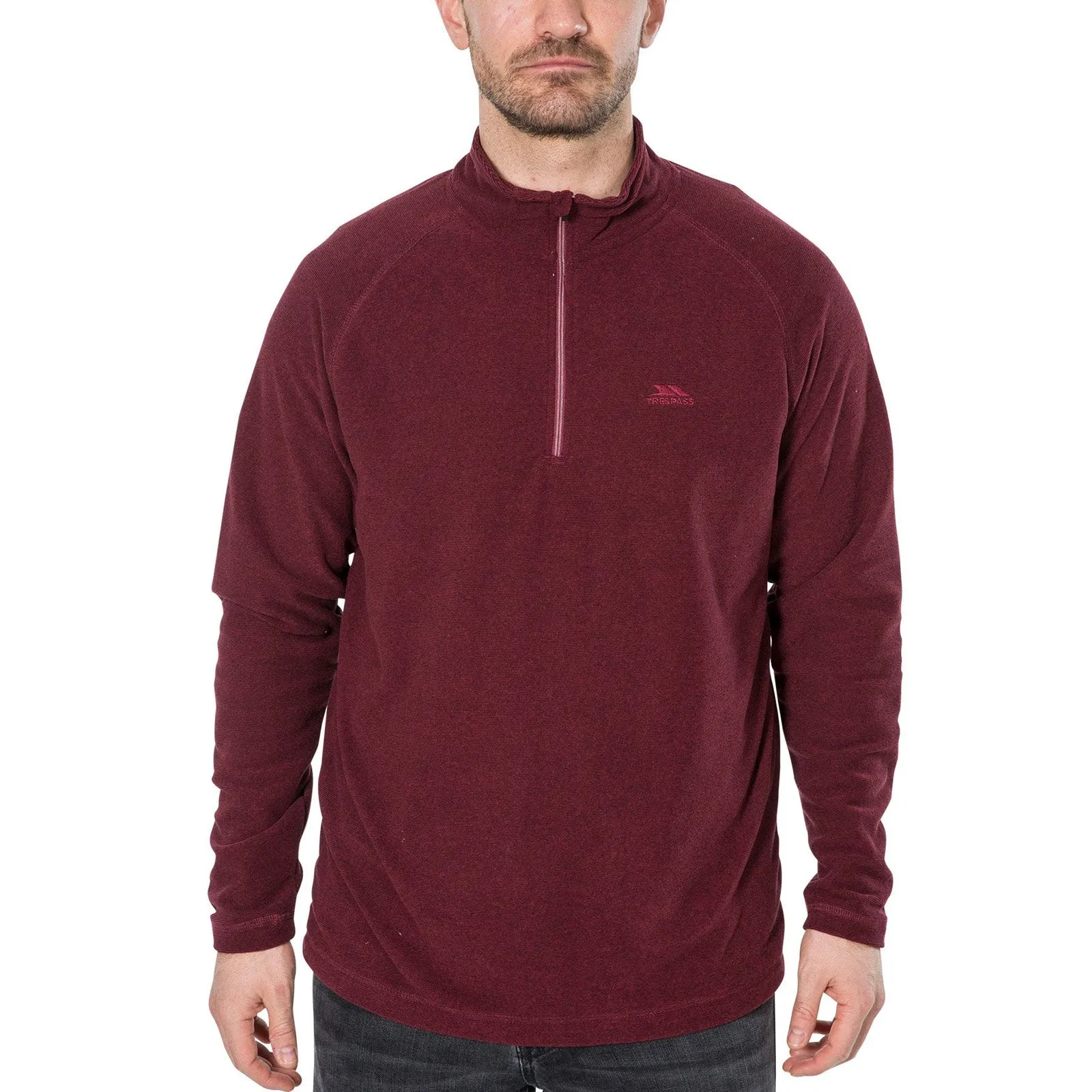 Trespass Keynote 1/2 Zip Pullover Fleece