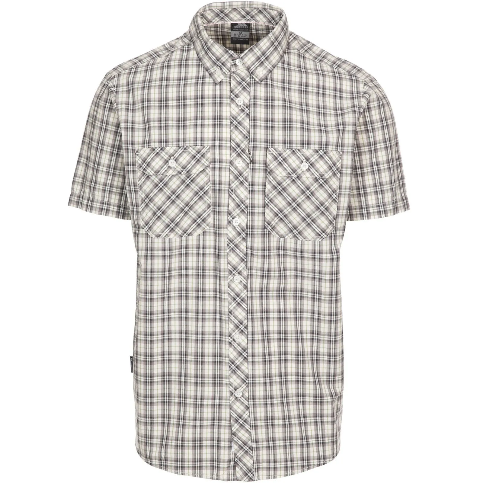 Trespass Mens Baileysbridge Checked Shirt
