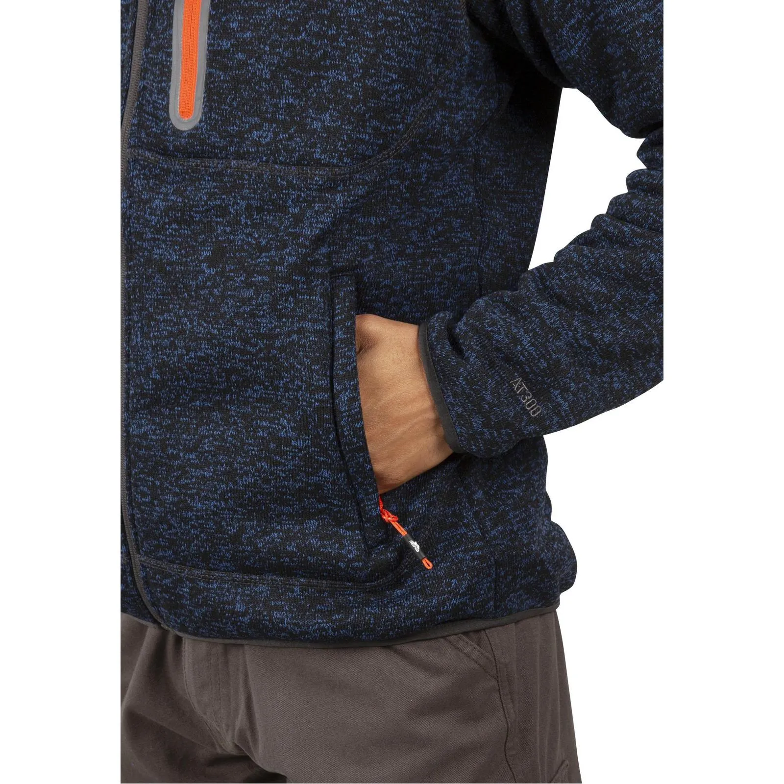 Trespass Mens Bingham Full Zip Heavyweight Fleece Jacket