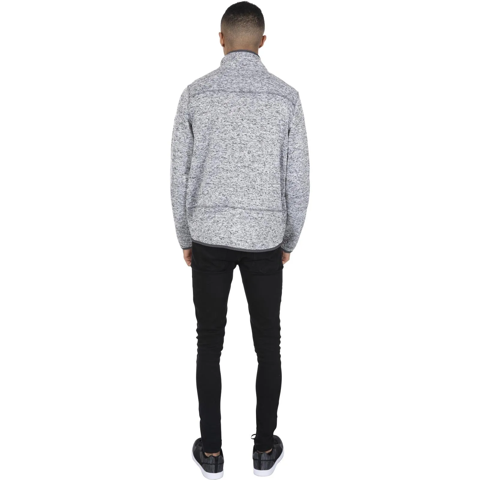 Trespass Mens Bingham Full Zip Heavyweight Fleece Jacket