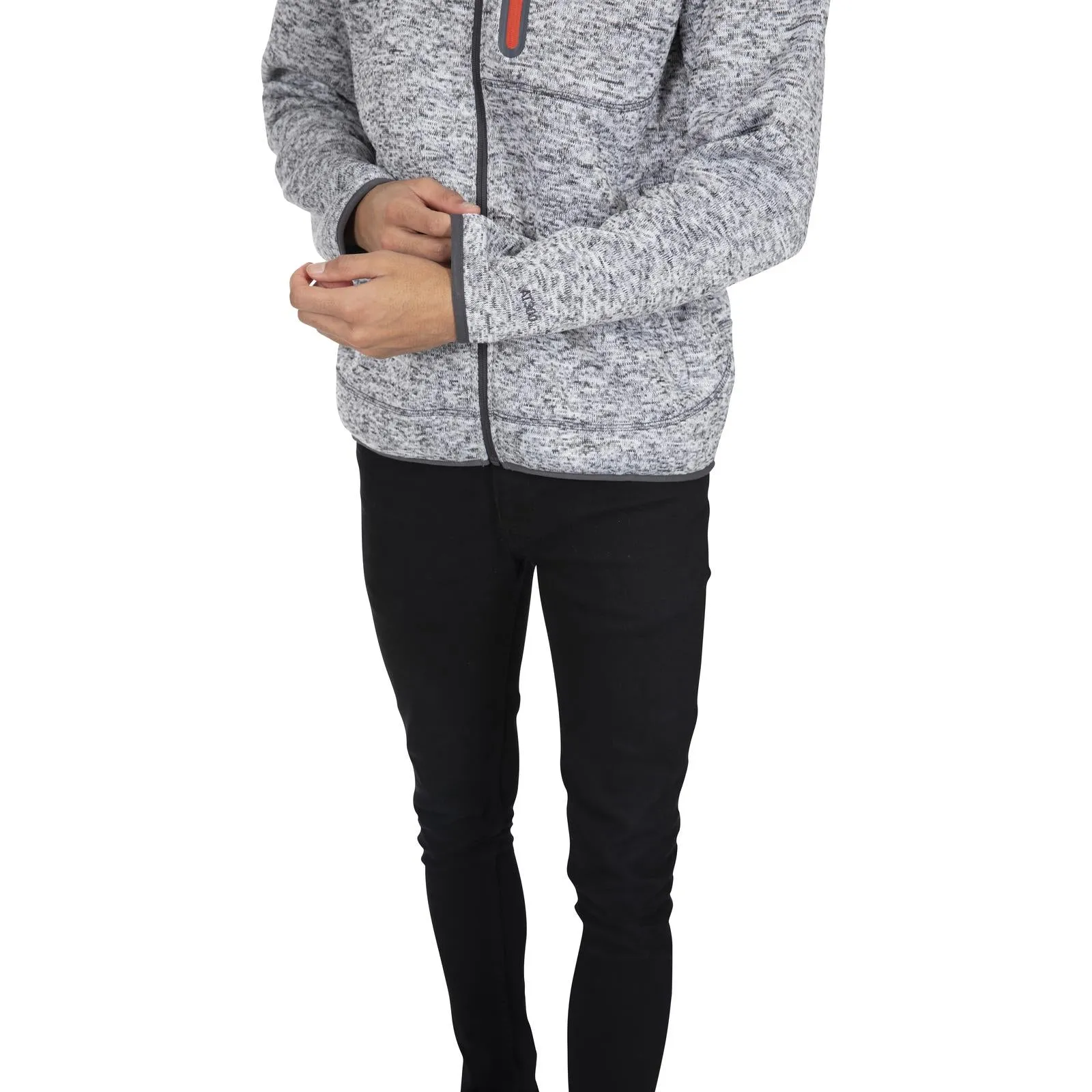 Trespass Mens Bingham Full Zip Heavyweight Fleece Jacket