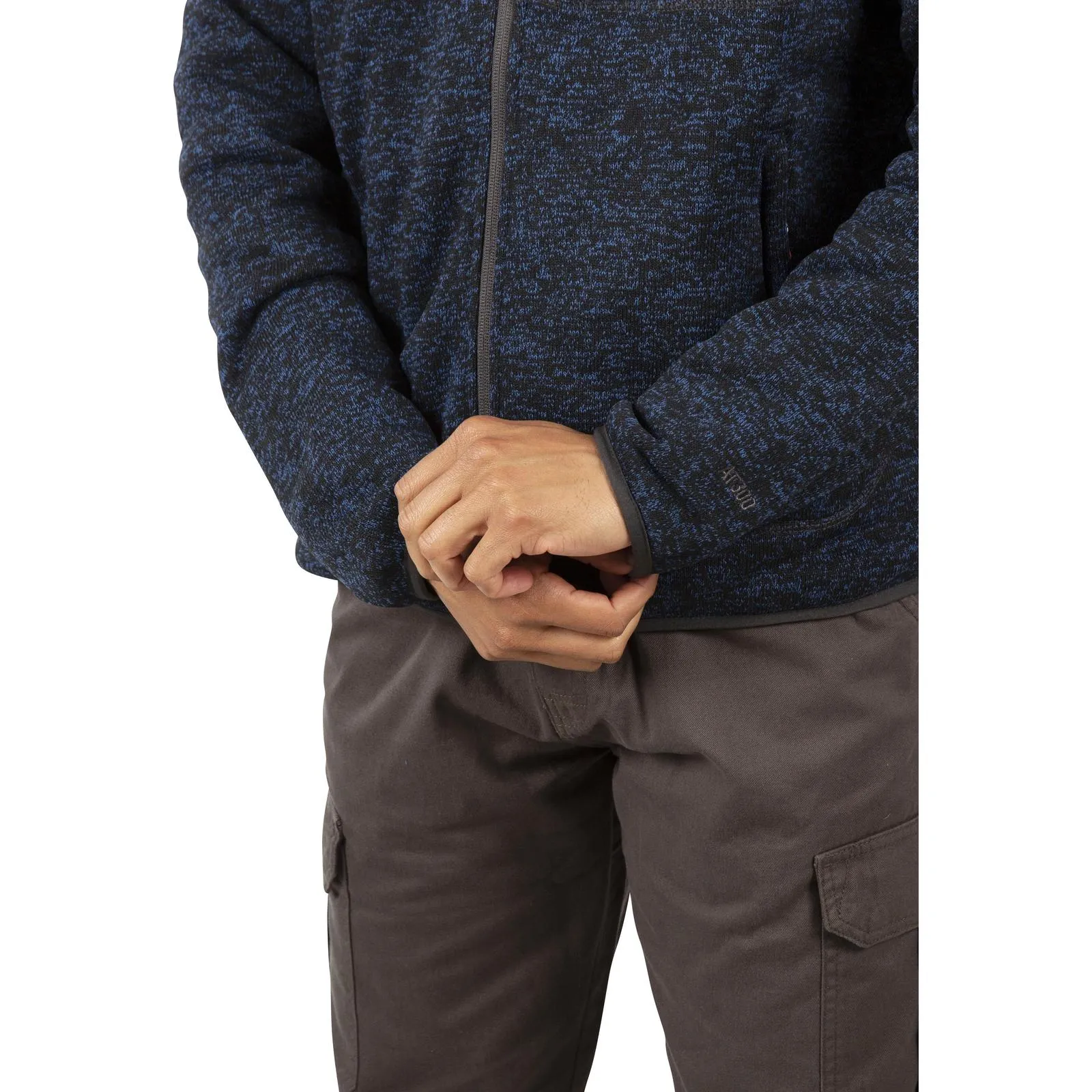 Trespass Mens Bingham Full Zip Heavyweight Fleece Jacket